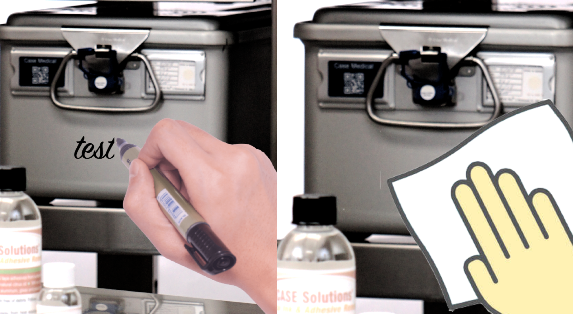CSR and Sharpie Test Image
